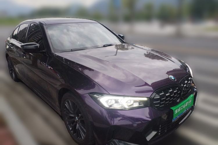 Used BMW 3 Series 2023 325i M Sport Night Edition Package Front Right 45 Deg