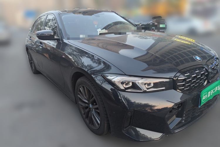 Used BMW 3 Series 2023 325Li M Sport Package Front Right 45 Deg