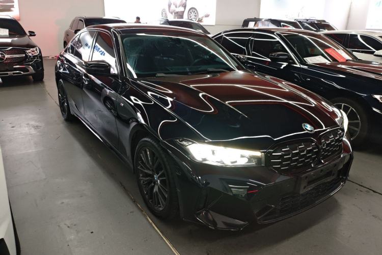 Used BMW 3 Series 2023 325Li M Sport Night Edition Package Front Right 45 Deg