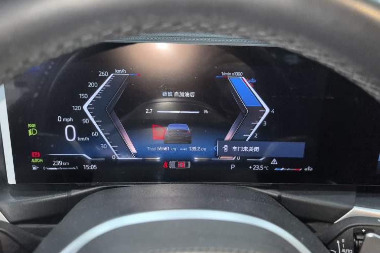 Used BMW 3 Series 2023 325Li M Sport Night Edition Package Instrument Cluster