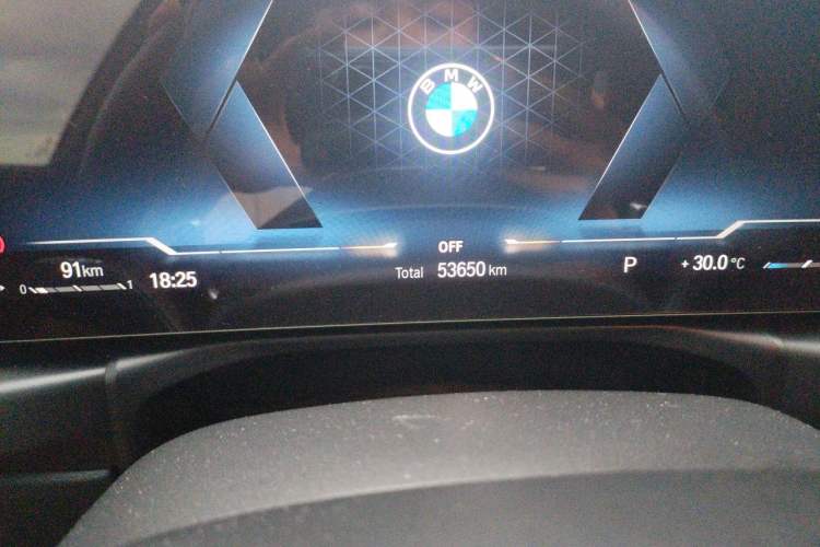 Used BMW 3 Series 2023 325i M Sport Night Edition Package Odometer Close Up
