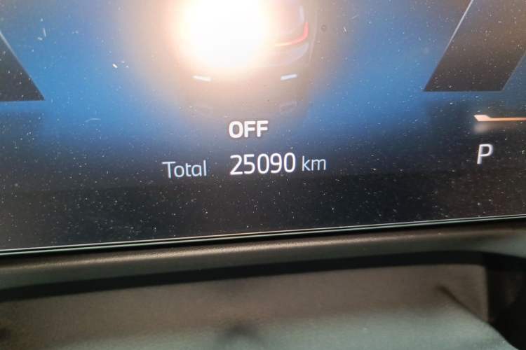 Used BMW 3 Series 2023 325Li M Sport Package Odometer Close Up