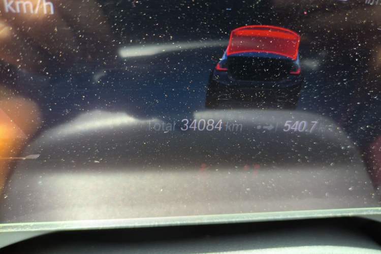 Used BMW 3 Series 2023 325Li M Sport Package Odometer Close Up