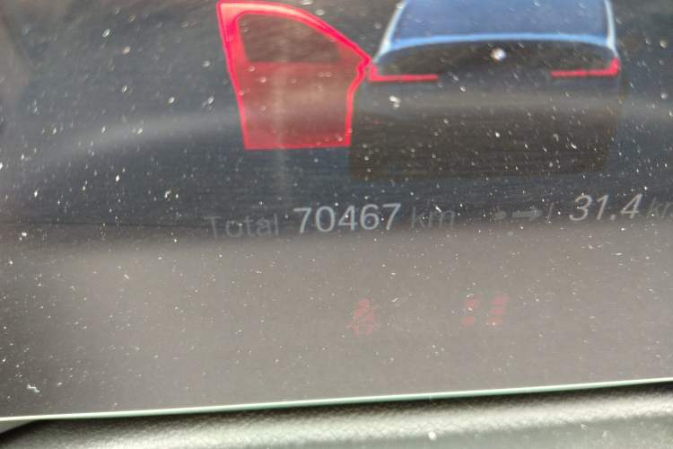 Used BMW 3 Series 2023 325Li M Sport Night Edition Package Odometer Close Up