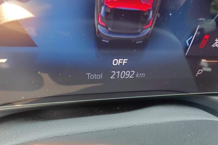 Used BMW 3 Series 2023 325Li M Sport Night Edition Package Odometer Close Up