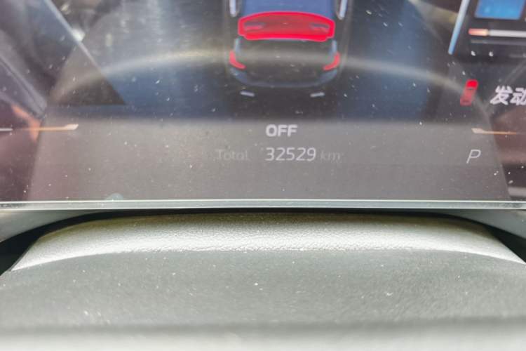 Used BMW 3 Series 2023 325Li M Sport Package Odometer Close Up