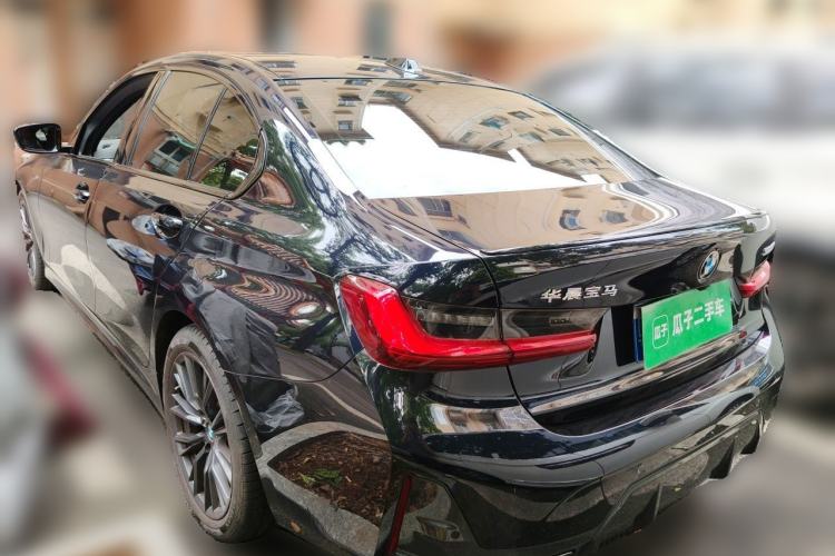 Used BMW 3 Series 2023 325i M Sport Night Edition Package Rear Left 45 Deg