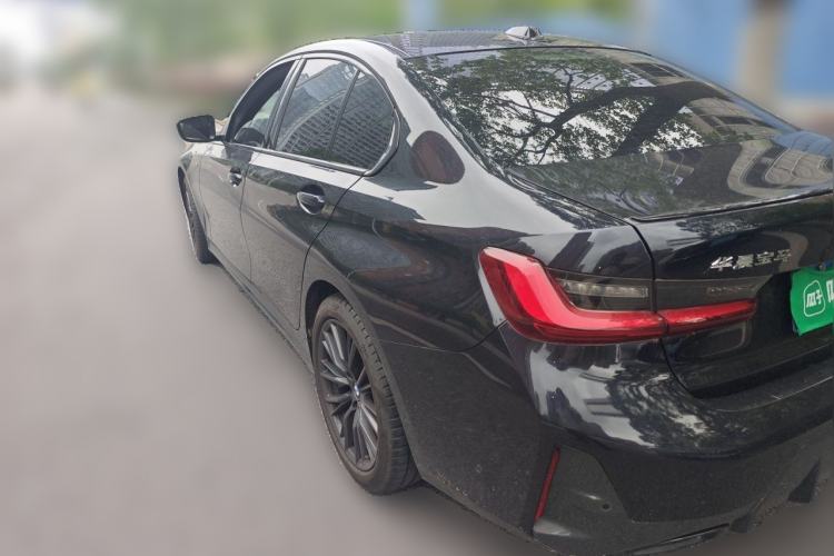 Used BMW 3 Series 2023 325i M Sport Night Edition Package Rear Left 45 Deg