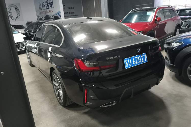 Used BMW 3 Series 2023 320Li M Sport Package Rear Left 45 Deg