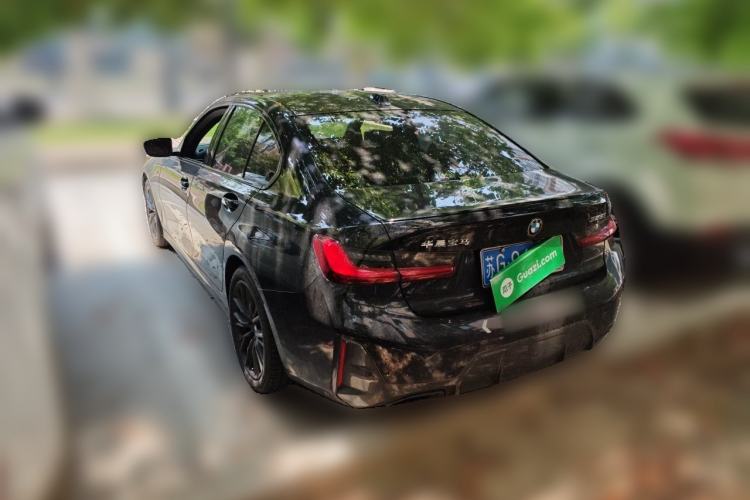 Used BMW 3 Series 2023 325i M Sport Night Edition Package Rear Left 45 Deg