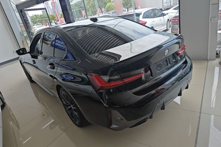 Used BMW 3 Series 2023 325i M Sport Night Edition Package Rear Left 45 Deg