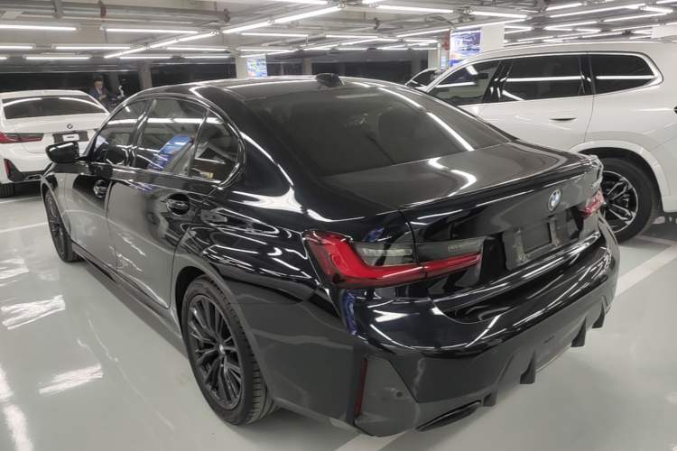 Used BMW 3 Series 2023 325Li M Sport Night Edition Package Rear Left 45 Deg