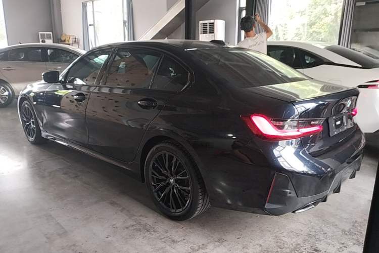 Used BMW 3 Series 2023 325Li M Sport Night Edition Package Rear Left 45 Deg