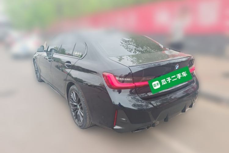 Used BMW 3 Series 2023 325i M Sport Night Edition Package Rear Left 45 Deg