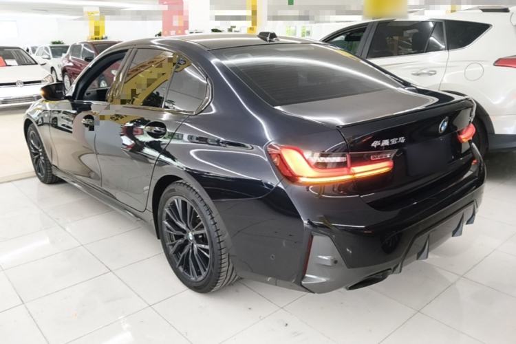 Used BMW 3 Series 2023 325i M Sport Night Edition Package Rear Left 45 Deg