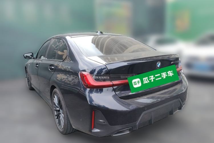 Used BMW 3 Series 2023 325i M Sport Night Edition Package Rear Left 45 Deg