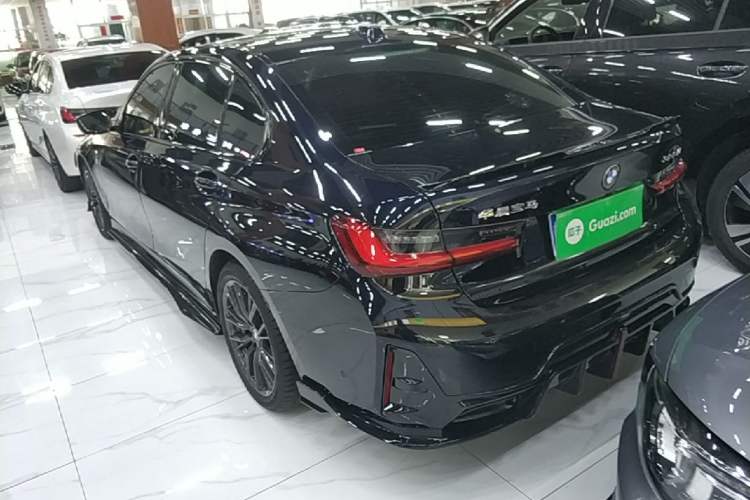 Used BMW 3 Series 2023 325Li M Sport Night Edition Package Rear Left 45 Deg