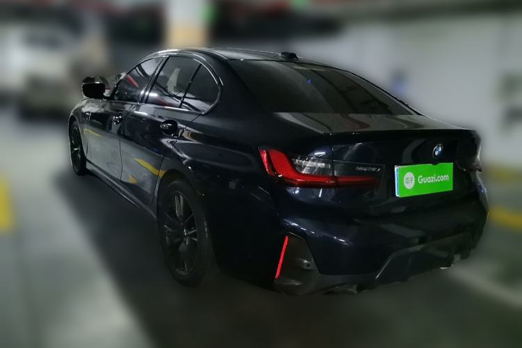 Used BMW 3 Series 2023 325i M Sport Night Edition Package Rear Left 45 Deg
