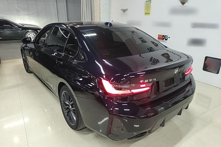 Used BMW 3 Series 2023 325Li M Sport Night Edition Package Rear Left 45 Deg