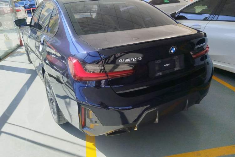 Used BMW 3 Series 2023 325Li M Sport Night Edition Package Rear Left 45 Deg