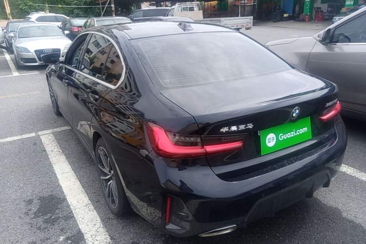 Used BMW 3 Series 2023 325Li M Sport Package Rear Left 45 Deg