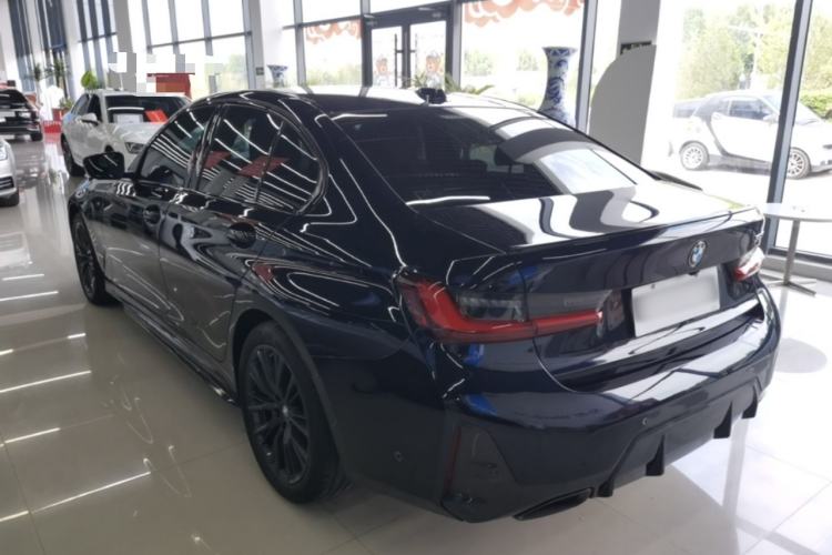 Used BMW 3 Series 2023 325i M Sport Night Edition Package Rear Left 45 Deg