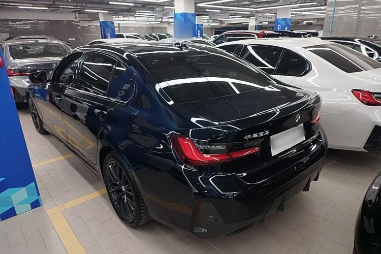 Used BMW 3 Series 2023 325Li M Sport Night Edition Package Rear Left 45 Deg