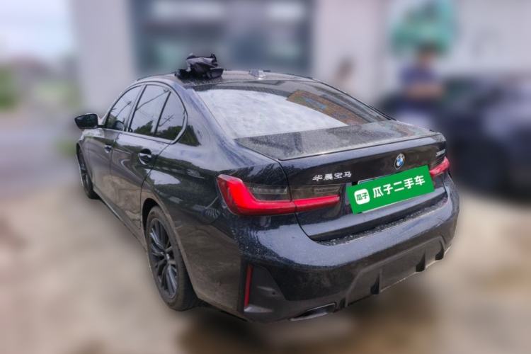 Used BMW 3 Series 2023 325i M Sport Night Edition Package Rear Left 45 Deg