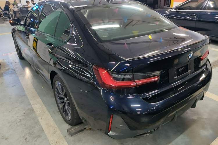 Used BMW 3 Series 2023 325Li M Sport Night Edition Package Rear Left 45 Deg