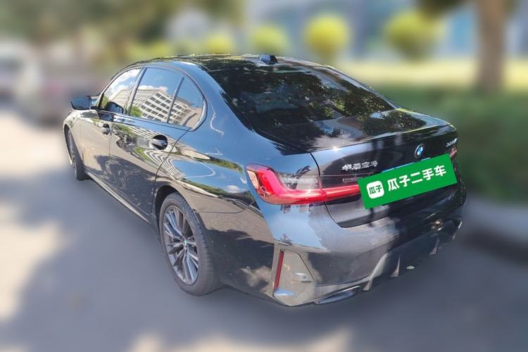 Used BMW 3 Series 2023 325Li M Sport Night Edition Package Rear Left 45 Deg