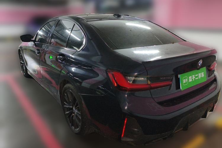 Used BMW 3 Series 2023 325i M Sport Night Edition Package Rear Left 45 Deg