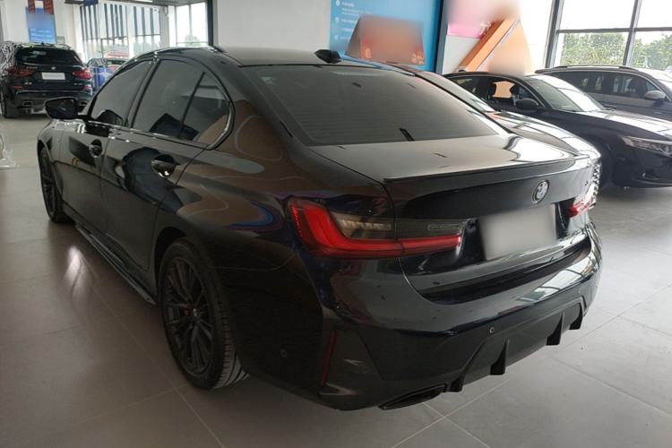 Used BMW 3 Series 2023 325i M Sport Night Edition Package Rear Left 45 Deg