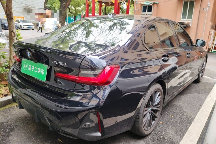 Used BMW 3 Series 2023 325i M Sport Night Edition Package Rear Right 45 Deg