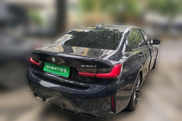 Used BMW 3 Series 2023 330Li M Sport Night Edition Package Rear Right 45 Deg