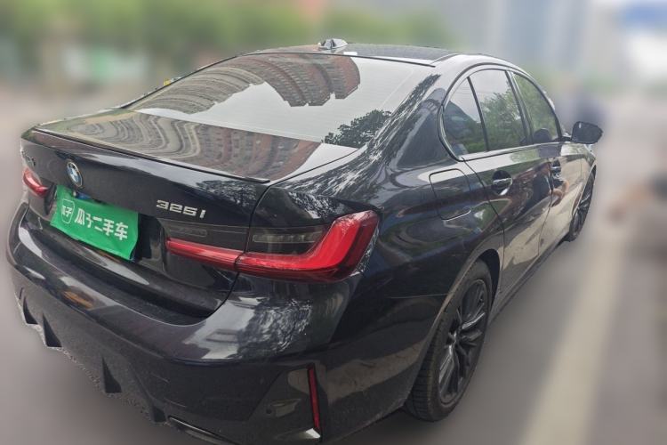 Used BMW 3 Series 2023 325i M Sport Night Edition Package Rear Right 45 Deg