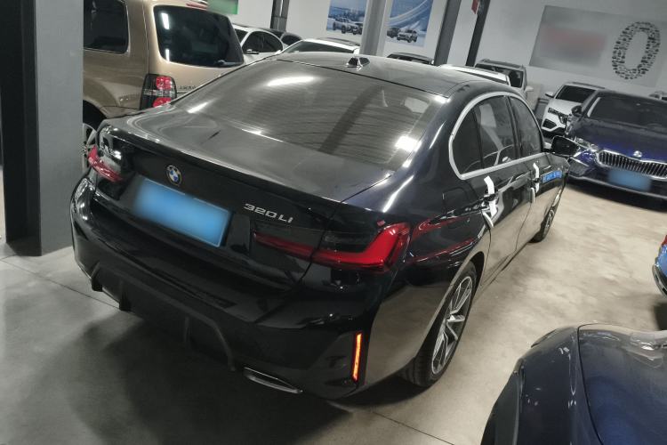 Used BMW 3 Series 2023 320Li M Sport Package Rear Right 45 Deg