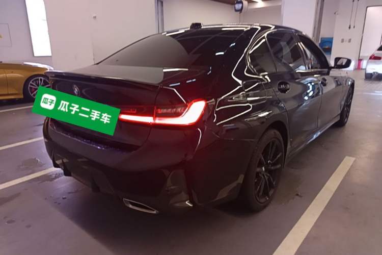 Used BMW 3 Series 2023 320Li M Sport Package Rear Right 45 Deg