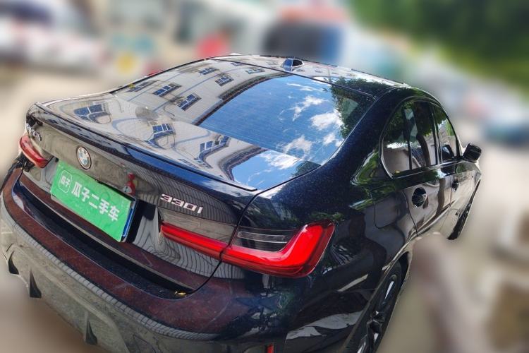 Used BMW 3 Series 2023 330i M Sport Night Edition Package Rear Right 45 Deg