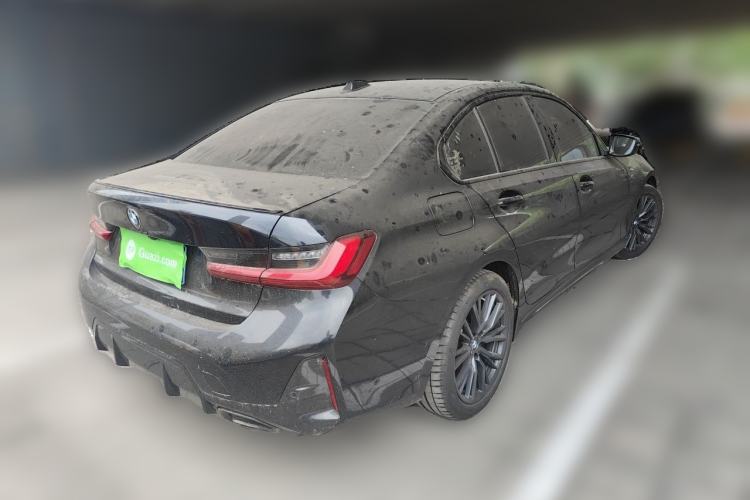 Used BMW 3 Series 2023 325i M Sport Night Edition Package Rear Right 45 Deg