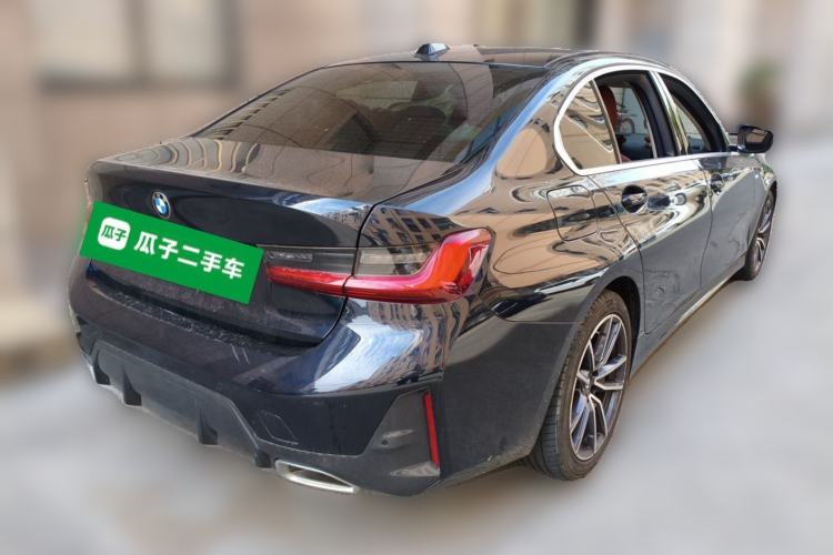 Used BMW 3 Series 2023 320Li M Sport Package Rear Right 45 Deg