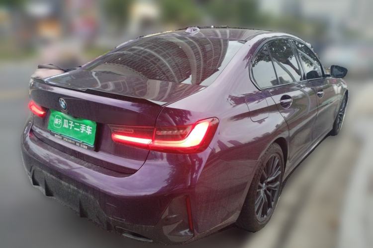 Used BMW 3 Series 2023 325i M Sport Night Edition Package Rear Right 45 Deg
