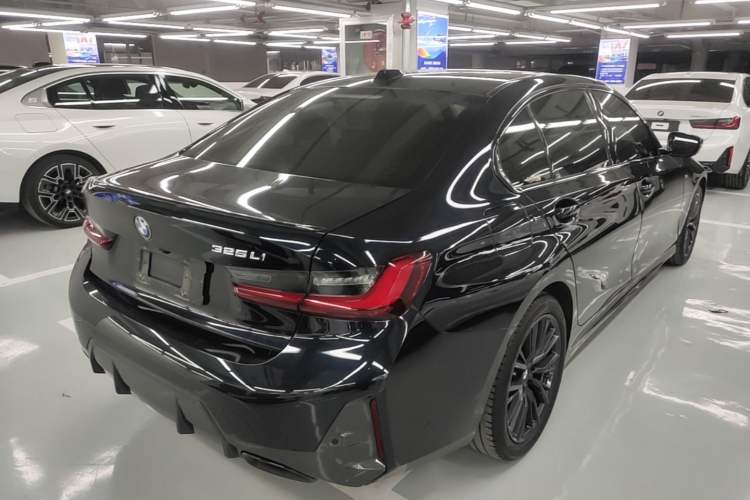 Used BMW 3 Series 2023 325Li M Sport Night Edition Package Rear Right 45 Deg