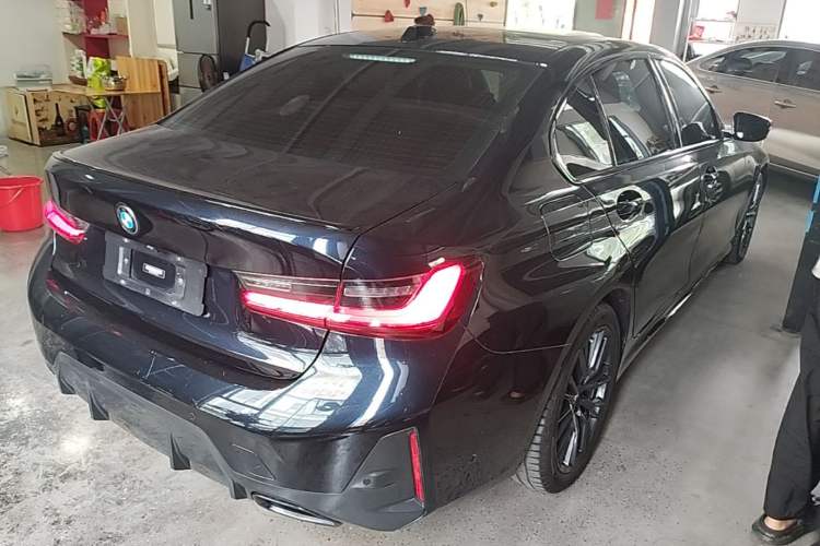 Used BMW 3 Series 2023 325Li M Sport Night Edition Package Rear Right 45 Deg