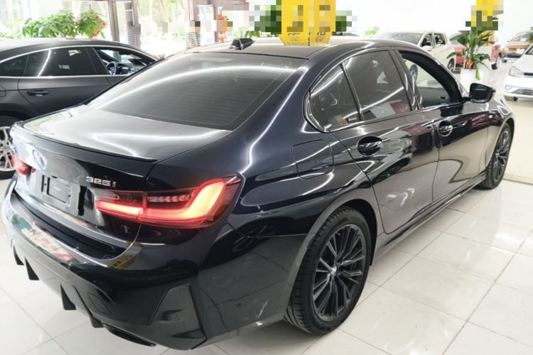 Used BMW 3 Series 2023 325i M Sport Night Edition Package Rear Right 45 Deg