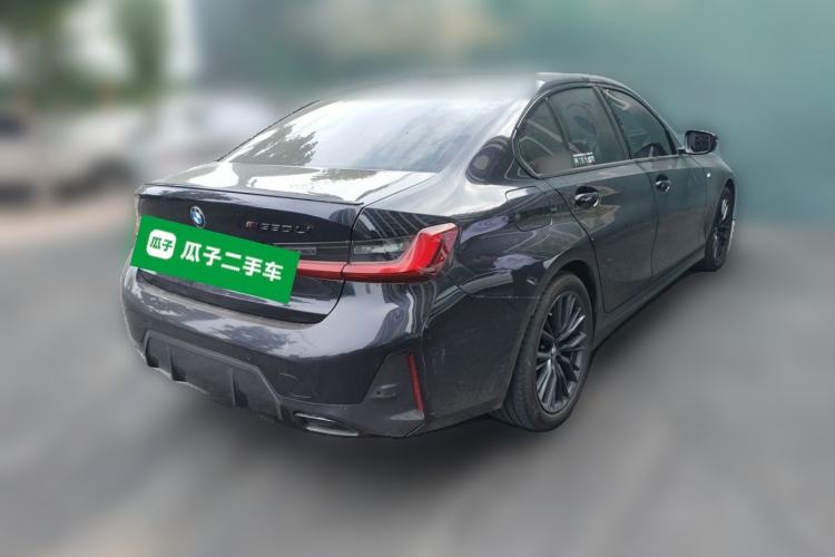 Used BMW 3 Series 2023 325i M Sport Night Edition Package Rear Right 45 Deg