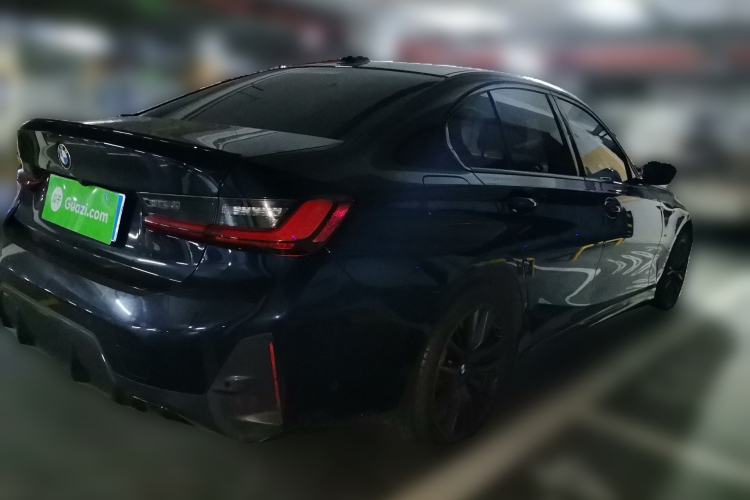 Used BMW 3 Series 2023 325i M Sport Night Edition Package Rear Right 45 Deg