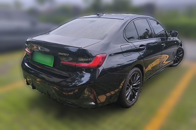 Used BMW 3 Series 2023 325i M Sport Night Edition Package Rear Right 45 Deg