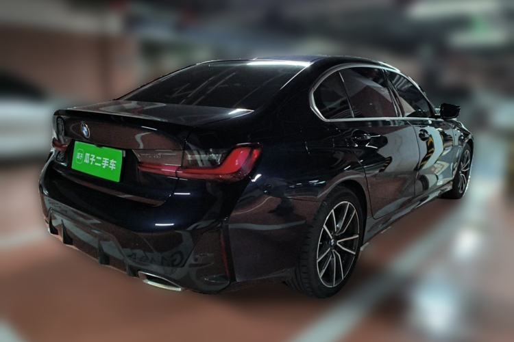Used BMW 3 Series 2023 325Li M Sport Package Rear Right 45 Deg