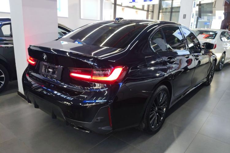 Used BMW 3 Series 2023 325Li M Sport Night Edition Package Rear Right 45 Deg
