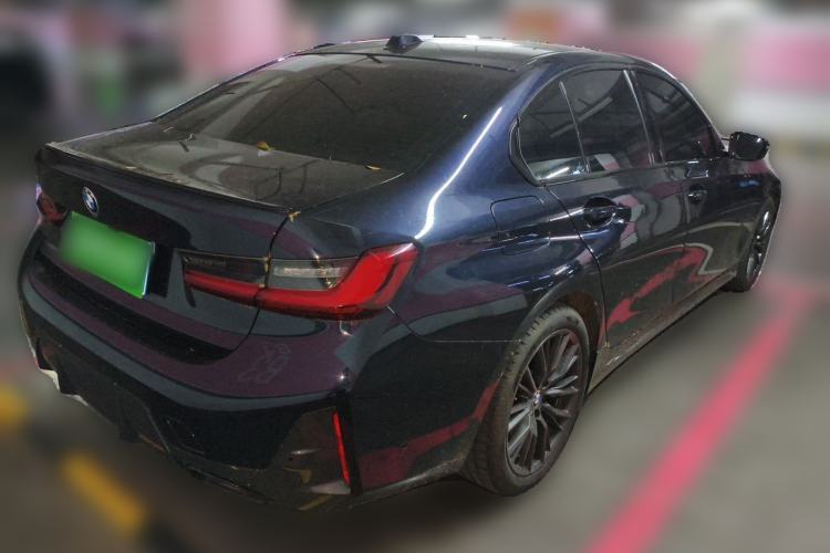 Used BMW 3 Series 2023 325i M Sport Night Edition Package Rear Right 45 Deg
